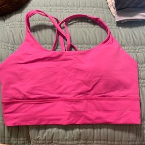 Lululemon energy long line bra